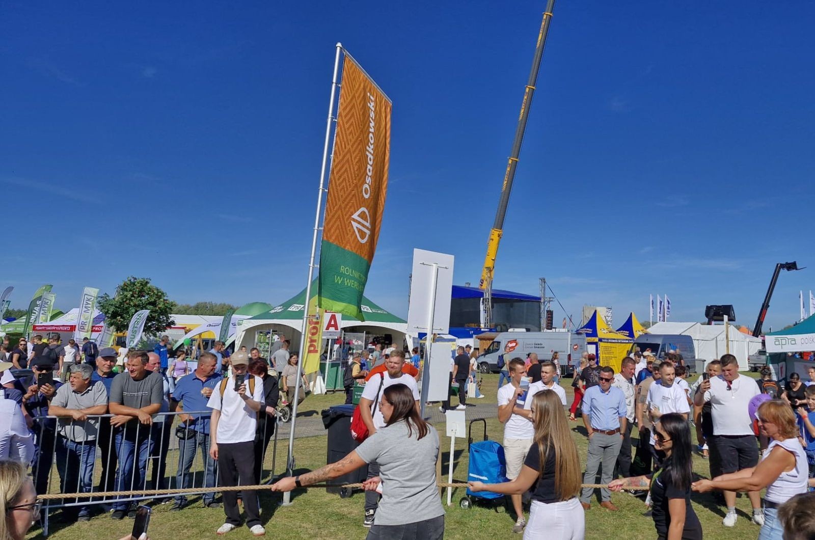 stoisko firmy Osadkowski na Agro Show