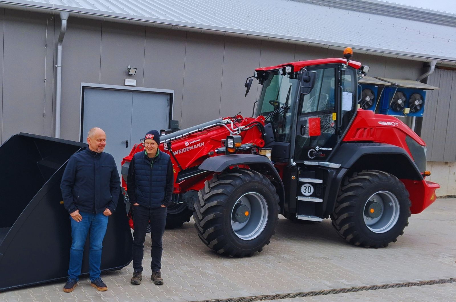 Weidemann 9580T – ładowarka rolnicza wagi ciężkiej