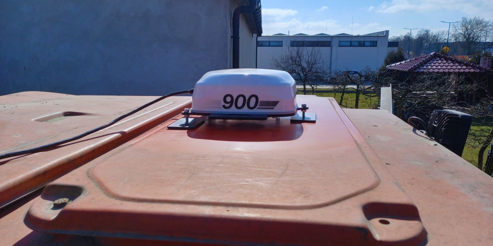 System GPS Trimble na ciągniku Ursus