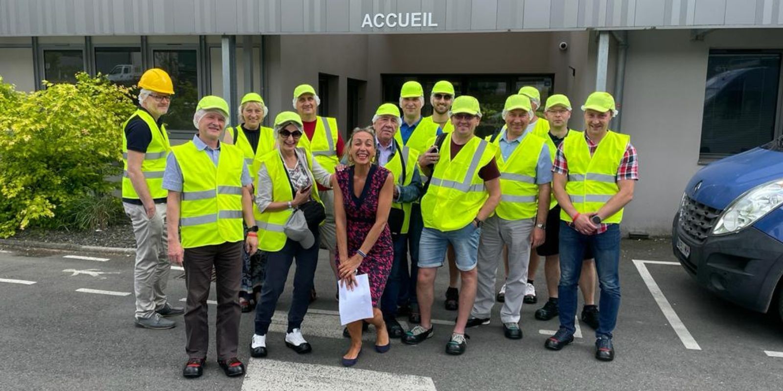 Przed zwiedzaniem zakładu produkcyjnego hodowli RAGT