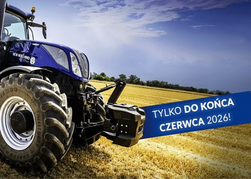 Wejdź na wyższy poziom mocy! Postaw na ciągniki New Holland