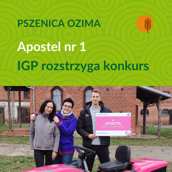 pszenica IGP apostel osadkowski nagroda traktor A