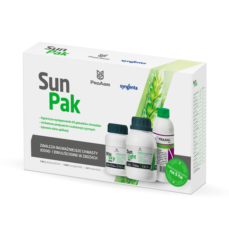 SunPak | zwalcza najważniejsze chwasty w zbożach