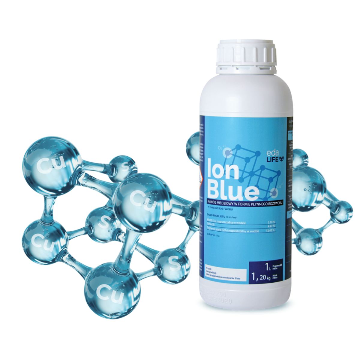 IonBlue - bioaktywne jony miedzi i siarki